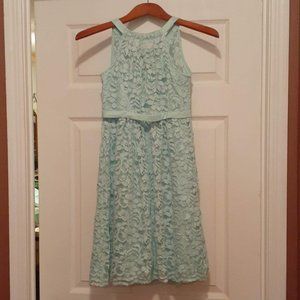 David's Bridal Mint Dress